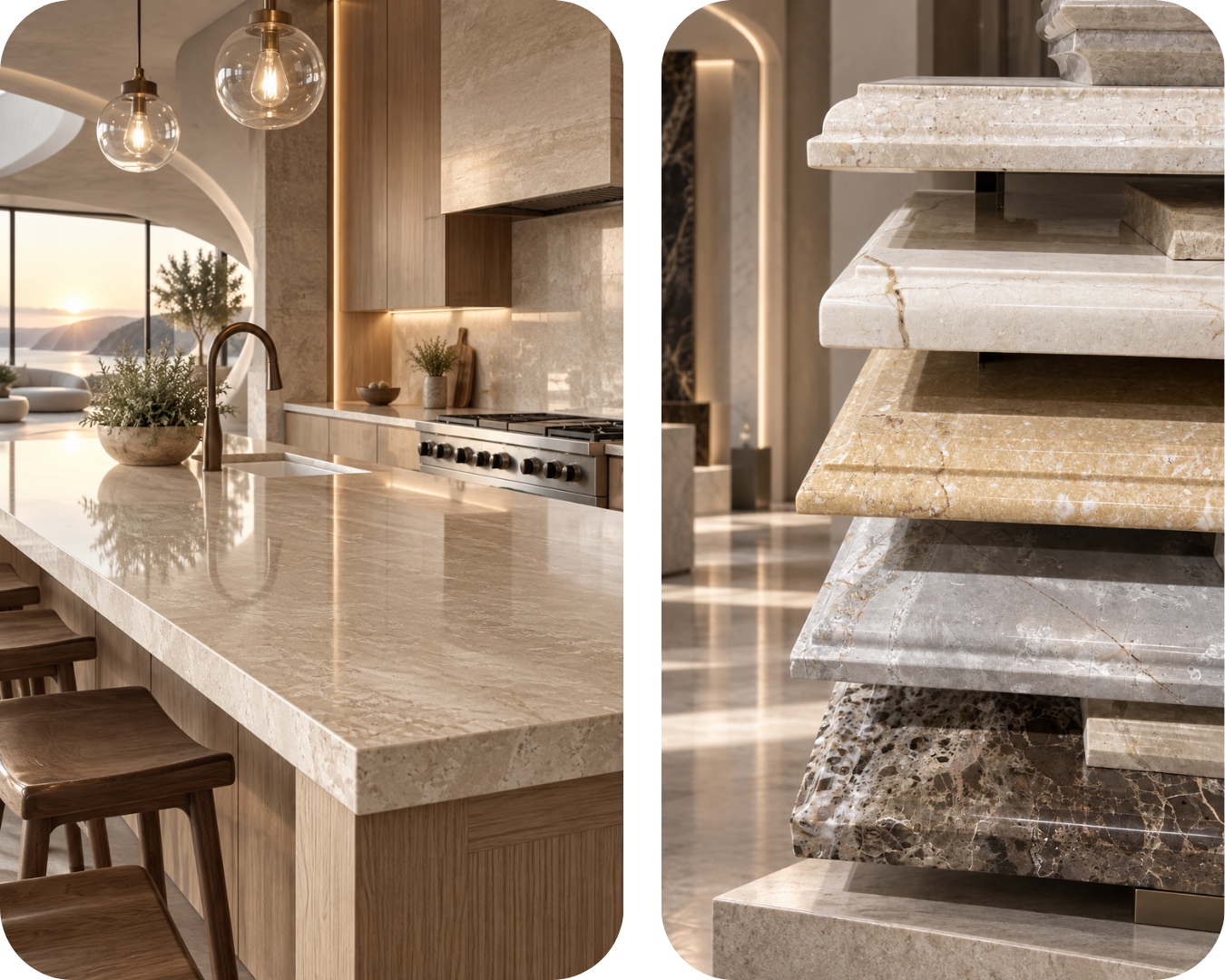 Countertop materials